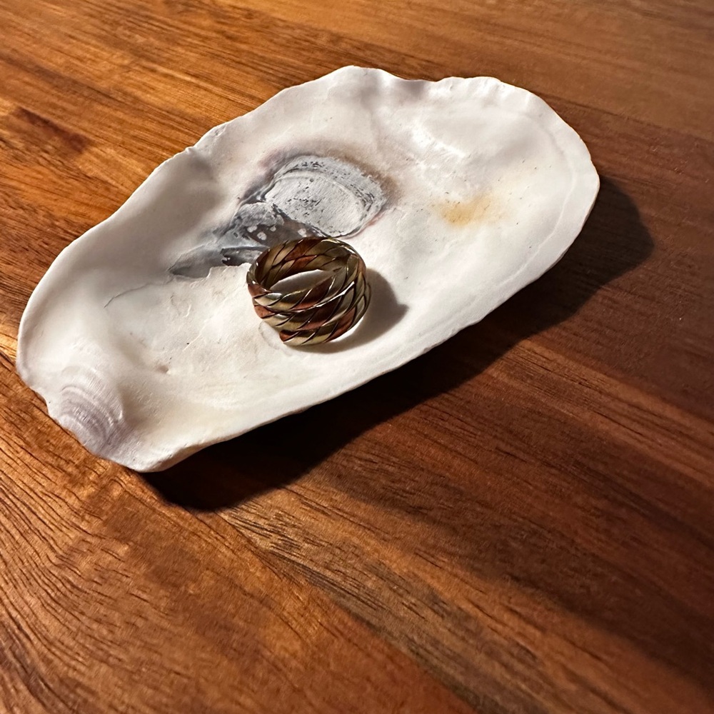 Twisted Copper ring